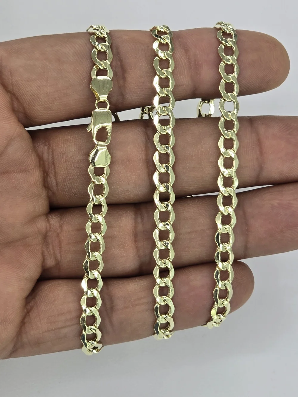 10k Real Gold Cuban Chain 5.6mm 22 Inches